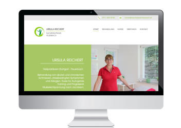 Webseite, Webdesign Naturheilpraxis
